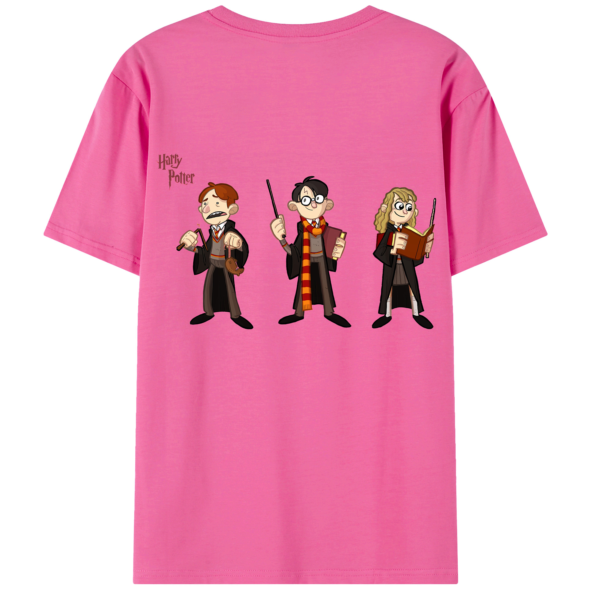 （画像用） Harry Potter ハリー・ポッターシリーズ レディース半袖Tシャツ(バックプリント)